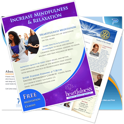 Flyers, Brochures, & Newsletters